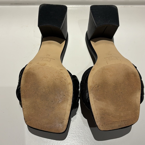 Marc Fisher Cerita Slide Sandals. 7M Black - Picture 6 of 6